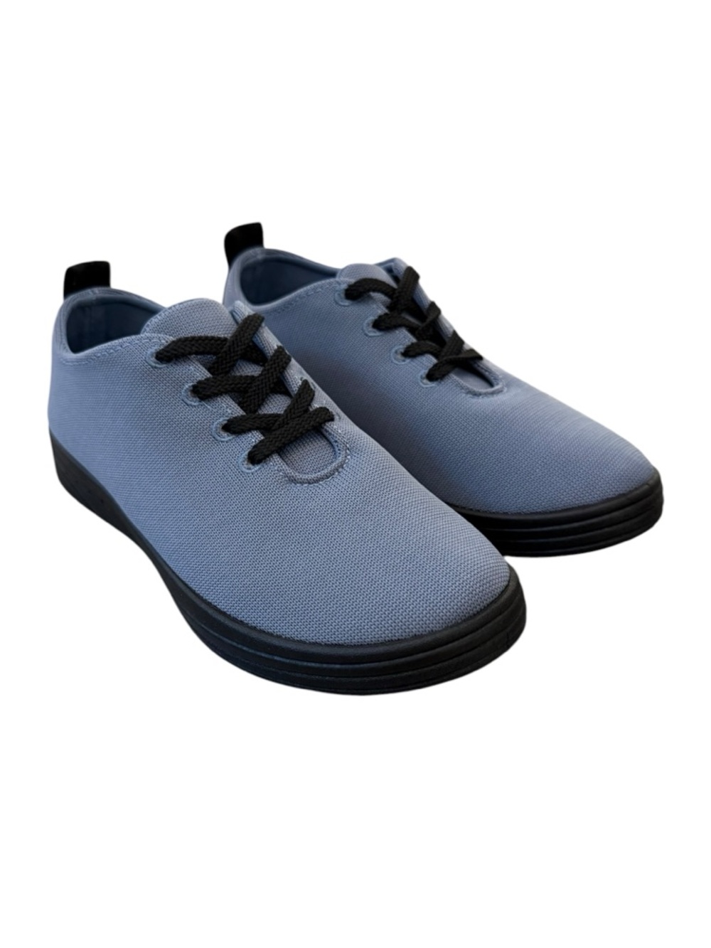Easy Street Command Denim Knit Oxford Sneakers Blue 6.5 W NIB